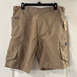 BURNSIDE‎ KHAKI SHORTS Size 32 NWT